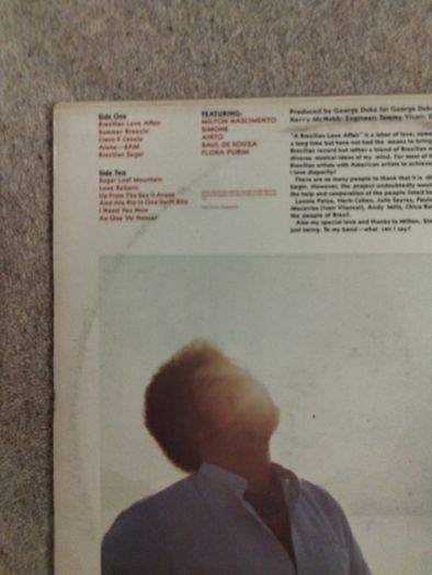 George Duke a Brazilian love affair lp