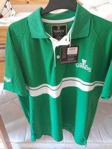 Guinness Golf Polo Shirt - New With Tag