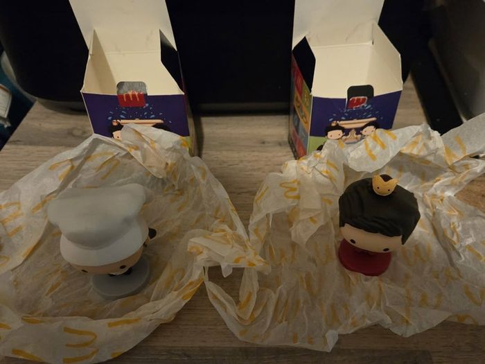 friends mc Donald's characters