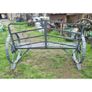 Cart Wheel Bench Grey KAS1356 Image 4