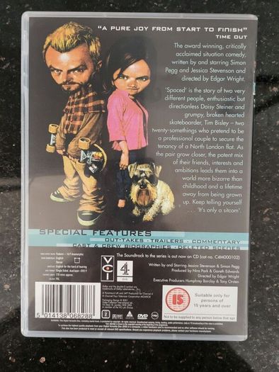Spaced (both series) on DVD-price is for both