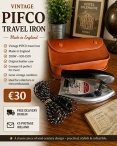 vintage pifco travel iron