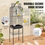 Large Bird Cage 62 Inch with Rolling Stand & Tray Image 4