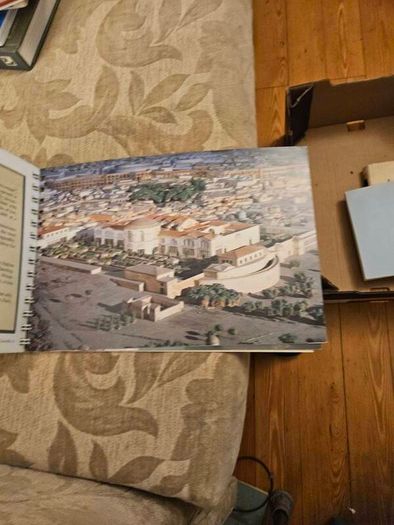 Archaeological Rome. Including 24 Transparent Overlays With Artist's Renditions Of Ancient Rome,ostia And Pompeii. Large Volume Paperback In Good Condition.  See Photos For Condition.