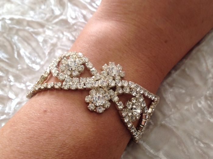 Stunning Vintage Diamonte Bracelet