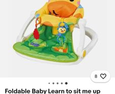 Fisher Price Giraffe Sit-Me-Up Floor Seat | Baby Toys