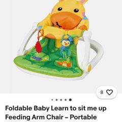 Fisher Price Giraffe Sit-Me-Up Floor Seat | Baby Toys
