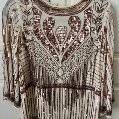River Island sequin top
