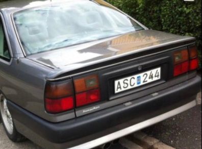 RARE Irmscher Rear Bumper SENATOR Opel Vauxhall