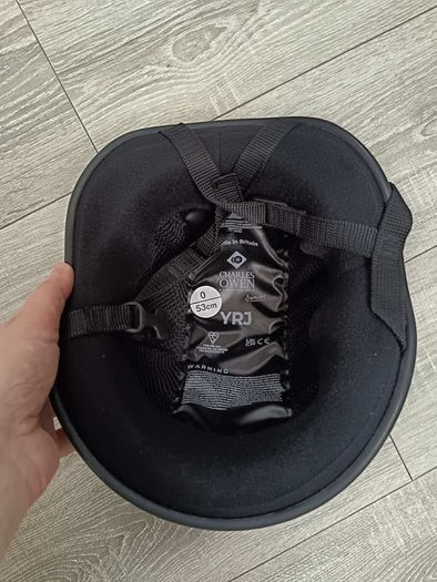 Charles Owen horse riding helmet