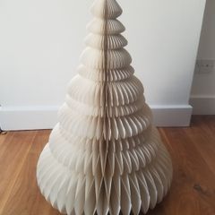 Large paper Christmas tree, Arket, 71cm high