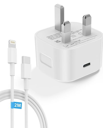30W Fast Charger for iPhone,[MFi Certified] USB C Fast Charger Plug Power Adapter with 6FT Type C to Lightning Cable Compatible with iPhone 14/13/12/11 Pro/Pro Max/XS Max/XS/XR/X/SE/8/iPad and More