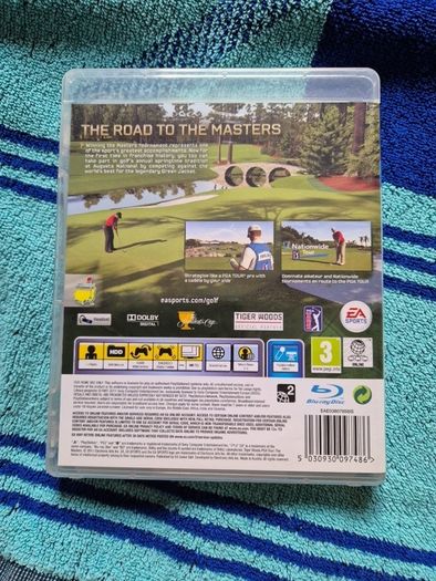 Masters Tiger Woods Pga Tour 12 PlayStation3 Ps3 Games Original