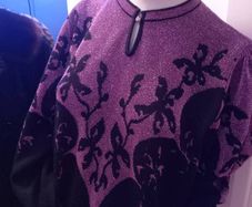 Gerwi Vintage Metallic 1980s Sweater