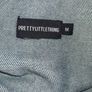Pretty little things denim hooded button down jacket in very good condition with no issues size medium but looks bigger see last two photos for exact measurements FREE TRACKED POSTAGE INCLUDED Image 3