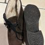 Morelands Sheepskin Lined Suede Shoes Image 3