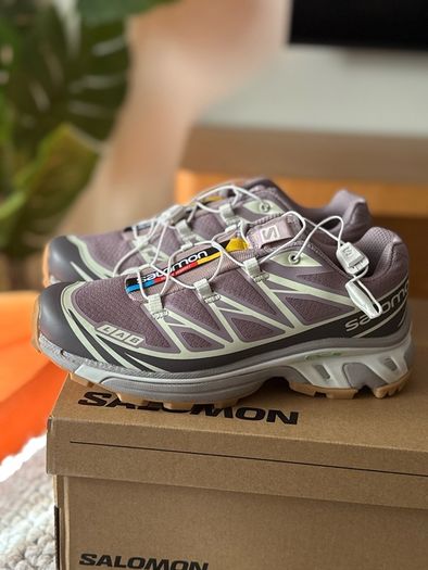 Salomon XT-6 Lilac Sneakers - EU 39 1/3