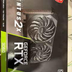 GeForce RTX 3060 ventus 2x 12G OC (price is negotiable)