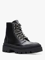Clarks Biker Style Chunky Boots