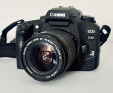 Canon EOS 30V 35mm Film Camera + Canon EF 28-80mm f/3.5-5.6 Lens