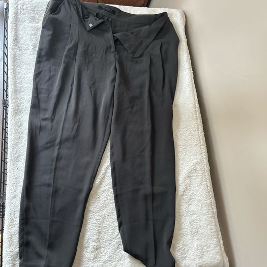 Allsaints Roos Trousers Charcoal Grey UK 10