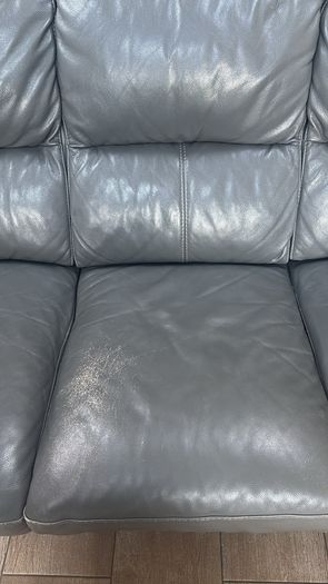 3-seater leather sofa