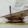 Nautical Wooden Model Sailboat Image 5