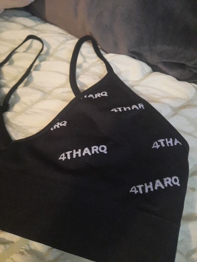 black 4th arq sports bra