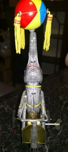 Tintoy elephant with spinning ball