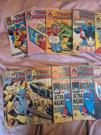 Vintage Marvel UK Transformers Comics 1980s  115 plus Issues  Annuals and Specials  Job Lot