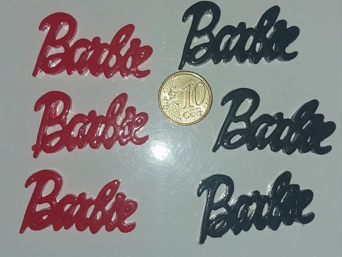 Barbie Resin Cabochon