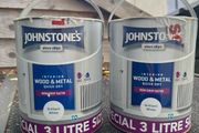 Johnstone's Quick Dry Satin Brilliant White 4.5 L +