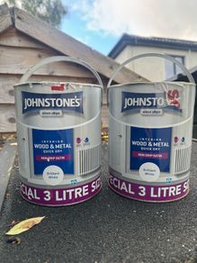 Johnstone's Quick Dry Satin Brilliant White 4.5 L +