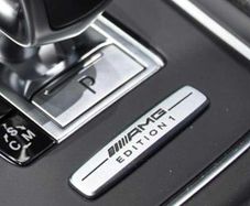 57 x 12.5 mm AMG Edition 1 Alloy Emblem for Mercedes Benz Car Interior Styling Badge