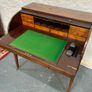 Early 19th Century Regency Mahogany Cylinder Bureau. Image 10