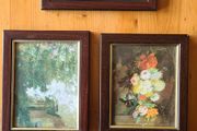 3 X Framed Picture.