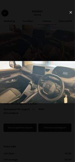 Peugeot Rifter taxi spec WAV, 6 seater LWB