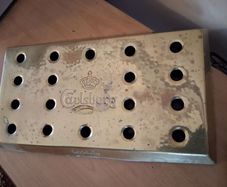 Proper Brass Carlsberg pub drip tray