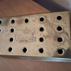 Proper Brass Carlsberg pub drip tray