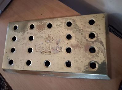 Proper Brass Carlsberg pub drip tray
