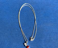 Sterling Silver Cherry Necklace
