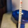 Vintage Pottery Coup Dark Blue Footed Handle Bowl Scroll Handles Image 2