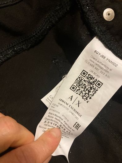 Armani  J 69 Skinny jeans.size 27 .like a new