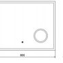 LED Bathroom Mirror 80x60cm Makeup Magnifying Image 3