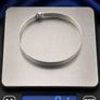 925 Vintage Sterling Silver Engraved Bangle Image 10