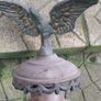 Old Carriage Lamp with Eagle surmount Image 4