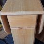 dining table size when opened 135cm x 85cm Image 2