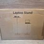 Portable Laptop Stand, Bedside - Sofa Table with Height Adjustable 18'' - 48'', Sleek Wooden Lectern Standing Desk Image 9