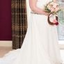 Victoria Jane by Ronald Joyce Imogene Wedding Dress Style 18316 Ivory Silver Altered UK Size 30 Image 2