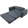 King Size Pull-Out Inflatable Camping Sofa Bed Sleep Away Futon Couch with 3 quick inflation and Deflation Valves, 203 x 231 x 66 cm, Charcoal Grey Image 6